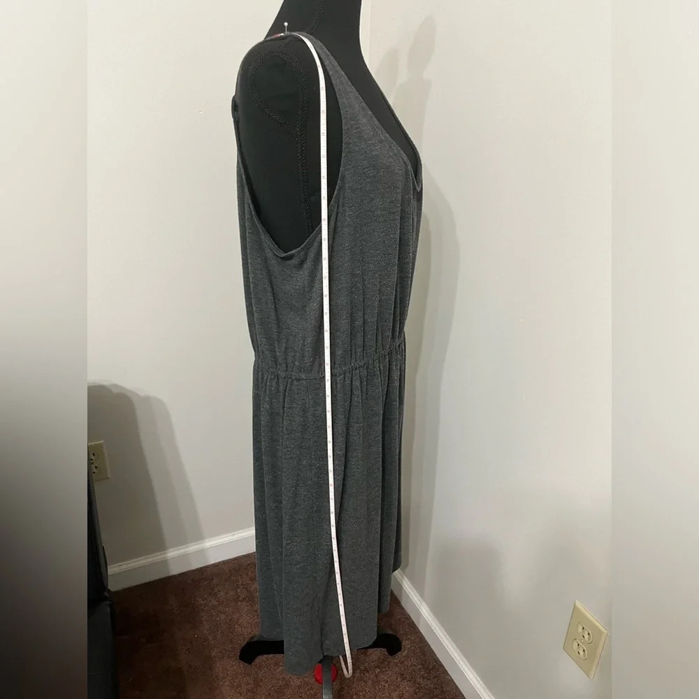 OLD NAVY XL Grey Sport Dress with Razor Back and Elastic Waist. - Picture 3 of 7